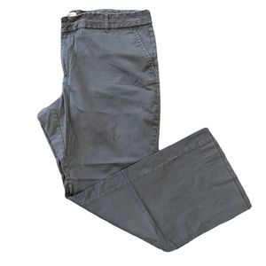 Gray & White Pinstripe Pants | Old Navy